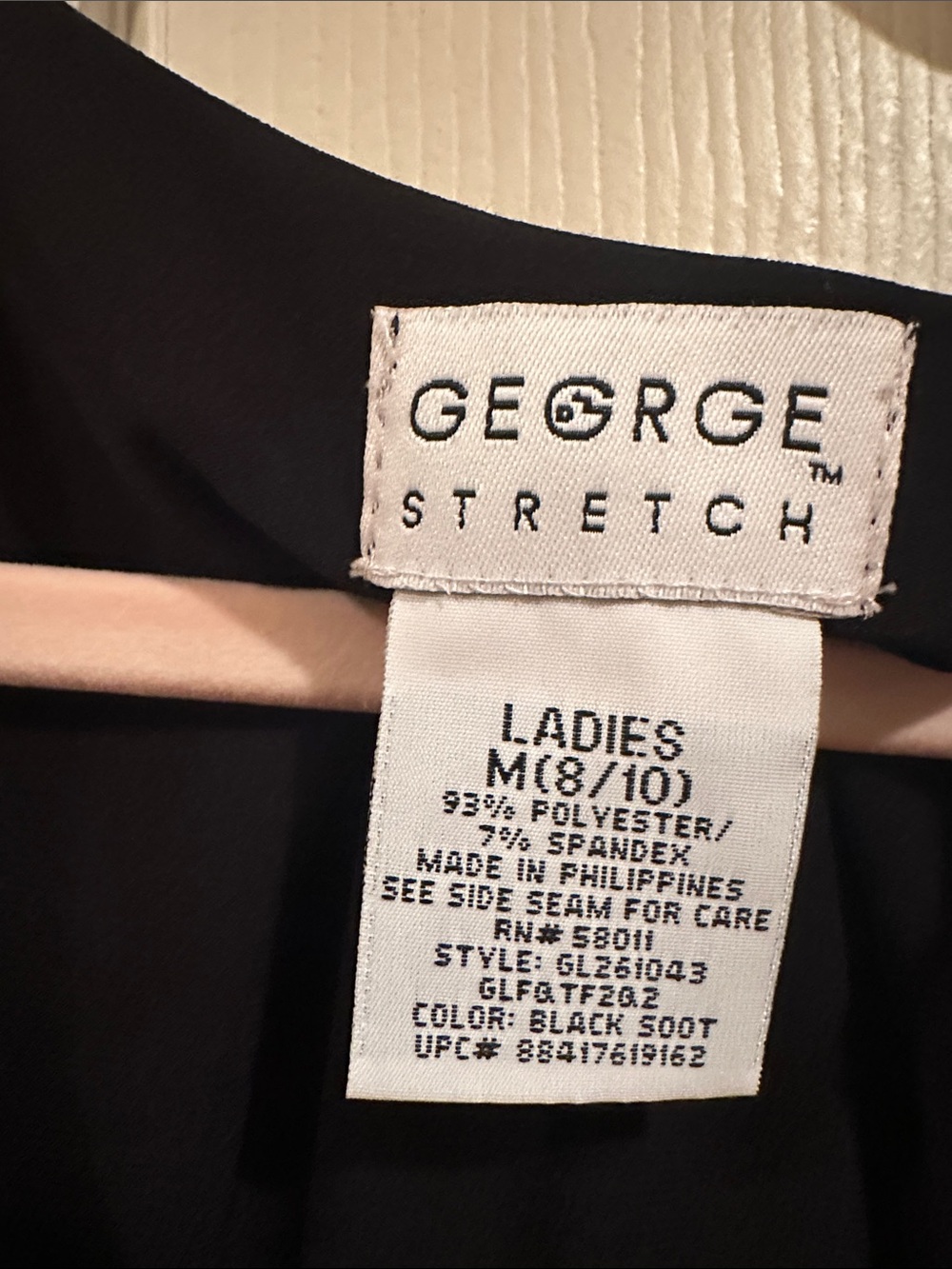 George Stretch Ruffle-Trim Sleeveless Top - Picture 2 of 3